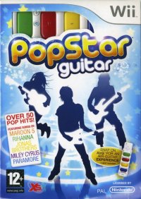 PopStar Guitar Wii US box art